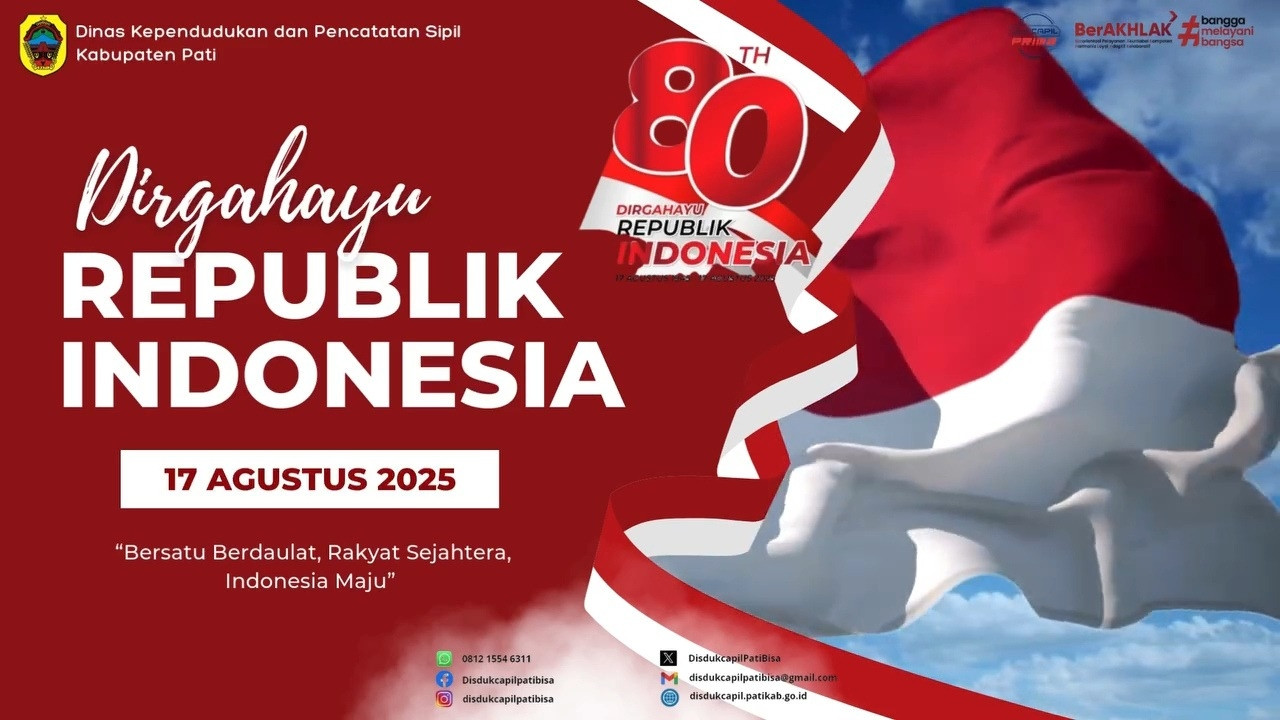Dirgahayu Republik Indonesia 17 Agustus 2025