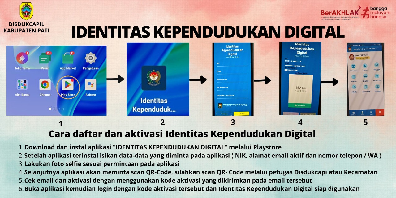 Cara Daftar dan Aktivasi Identitas Kependudukan Digital